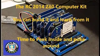 RC2014 Z80 based computer kit that you build today!