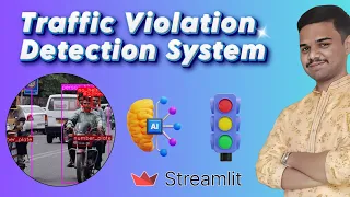 🚦 Road Safety Revolution: AI-Powered Traffic Violation Detection System 🚨 || Advanced Python project