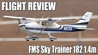 From the Field -- FMS Sky Trainer 182 Blue, PNP 1400mm Assembly & Flight Review | The RC Geek