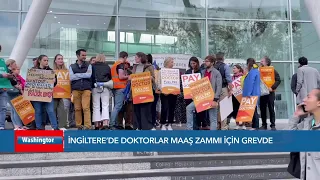 İngiltere'de maaşlarını yetersiz bulan doktorlar yine grevde