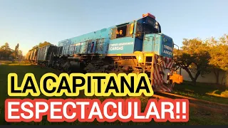 LOCOMOTORA 7903 pasando POR CHAJARÍ AL SUR Urquiza Cargas TRENES ARGENTINOS CARGAS ENTRE RÍOS