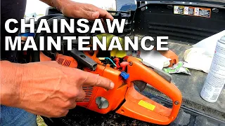 Yearly Maintenance on the Husqvarna 460 Rancher Chainsaw