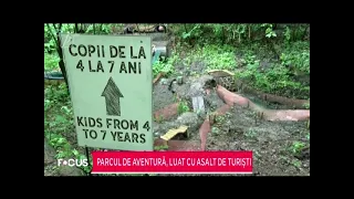 Parcul de aventură, luat cu asalt de turiști