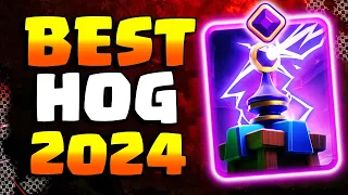 THIS IS THE *BEST HOG* DECK! - Clash Royale