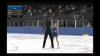 Martina Ariano Kent & Charly Laliberté-Laurent | Quebec Summer Championships FS 2023