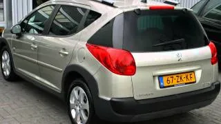 Peugeot 207 1.6 VTI 120PK SW OUTDOOR PANORAMA HALF LEER