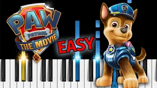 PAW Patrol: The Movie - "Good Mood" (Adam Levine) - EASY Piano Tutorial