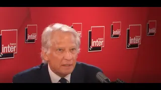Dominique de Villepin : "Les armées n'ont pas réglé la question terroriste mais aggravé les choses"