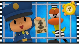 👮POCOYO AND NINA - Wanted By Police [93 min] |ANIMATED CARTOON for Children |FULL episodes