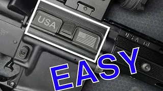 How to replace an ar dust cover