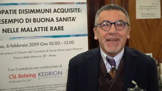 Sindrome di Guillain-Barré: la testimonianza di Carlo Scierra