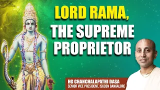 Lord Rama, the Supreme Proprietor