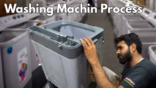 Washing Machines Manufacturing Process | How washing machine are made .