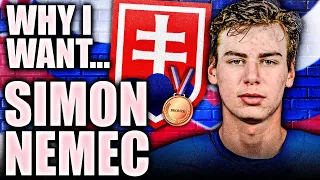 Why I Want: SIMON NEMEC—The Draft's BEST D-Man? DAHLIN COMPARABLE? (2022 NHL Entry Draft Prospects)