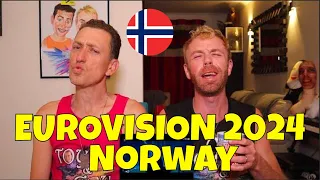 NORWAY EUROVISION 2024 REACTION - GATE - ULVEHAM