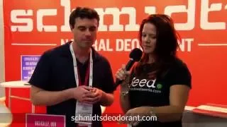 Schmidt's Deodorant interview with Seed Media at Natural Products Expo East 2016