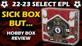 SICK BOX!! Select EPL 2022-23 Hobby Panini Soccer Box Review