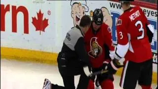 Brooks Orpik hit on Chris Neil