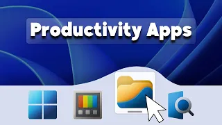 10 BEST Life Changing Productivity Apps for Windows (in 2022)!