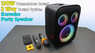 What's Inside Tronsmart Halo 200 - 120W Karaoke Bluetooth Speaker