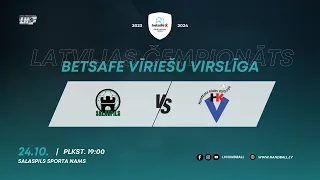 Salaspils - HK Vaiņode | Betsafe vīriešu virslīga | Latvijas čempionāts 2023/2024