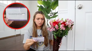 Her Ex Sent Her Flowers For Valentine's Day..