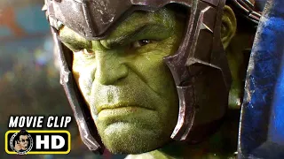 THOR: RAGNAROK (2017) Hulk Vs. Thor Fight Scene + Trailer [HD]