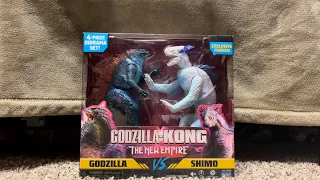 Godzilla x Kong: The New Empire Godzilla vs Shimo 2-pack figure review
