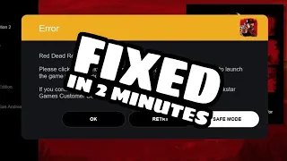 Red Dead Redemption 2 CRASH FIX Tutorial! (Crash to PC Desktop after 10-15 mins of playing)