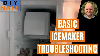 Icemaker Not Working? Basic Troubleshooting Steps! (Maytag / Whirlpool MFI2665XEM Model) by DIYNate