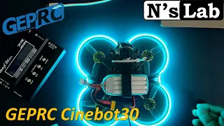GEPRC Cinebot30 Analog FPV Drone | Cinebot30 in India |FPV Cinewhoops | Cinebot30 Unboxing|  Runcam5