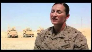 Female Marines in Afghanistan