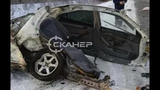 Ни единого шанса: момент смертельной аварии в Амурской области