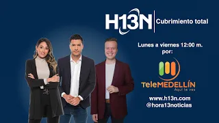 Viernes 17 de mayo de 2024 | Hora 13 Noticias | Emisión Metropolitana 12 m. por Telemedellín