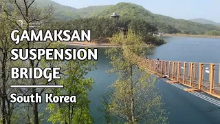 Gamaksan Suspension Bridge - Majang Lake - South Korea