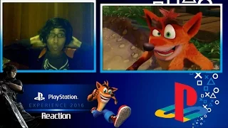 Crash Bandicoot Remastered - Playstation Experience 2016 - PSX 2016 Reaction!