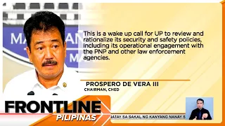 UP Diliman, naghigpit ng seguridad dahil sa insidente ng sexual assault doon | Frontline Pilipinas