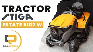 STIGA ESTATE 9102 W - 9102 HWSY - Tractor cortacésped