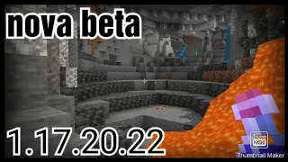 Nova beta do minecraft 1.17.10.22!