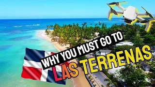 Las Terrenas | Dominican Republic | What To See Dron,  Walk,  Moto Tour | Las Terenas Beach and Road
