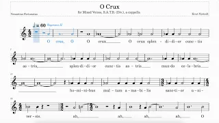 O Crux (Nystedt) | Alto I | Sing-Along