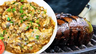 👩‍🍳 Roasted Eggplant Salad Recipe (How to Make Greek Eggplant Dip from Scratch❗)
