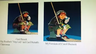 (#142)  Carol Burnett Ray Bourbon’s “ Mop Lady” and Carol Burnetts’ Charwoman