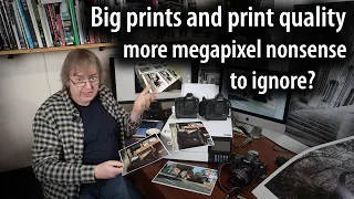 Do lots of megapixels make great looking big photo prints? More camera real life testing