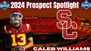 "Caleb Williams Is A GENERATIONAL Talent" | 2024 NFL Draft Prospect Spotlight!