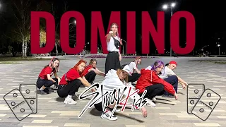 [KPOP IN PUBLIC | ONE TAKE] (스트레이 키즈) STRAY KIDS - DOMINO | Dance cover by FOXYTOUCH