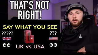 AMERICAN vs BRITISH English **50 DIFFERENCES** - American Reacts