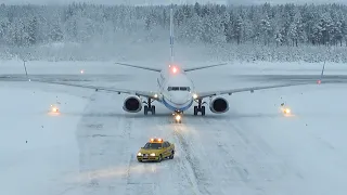 Multiple work at a small Airport