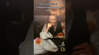 Tom Hiddleston at  Crimson Peak Rehearsal 2014 🎃#TomHiddleston #thomassharpe #CrimsonPeak