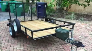 Carry-on 5x8 trailer Modifications!